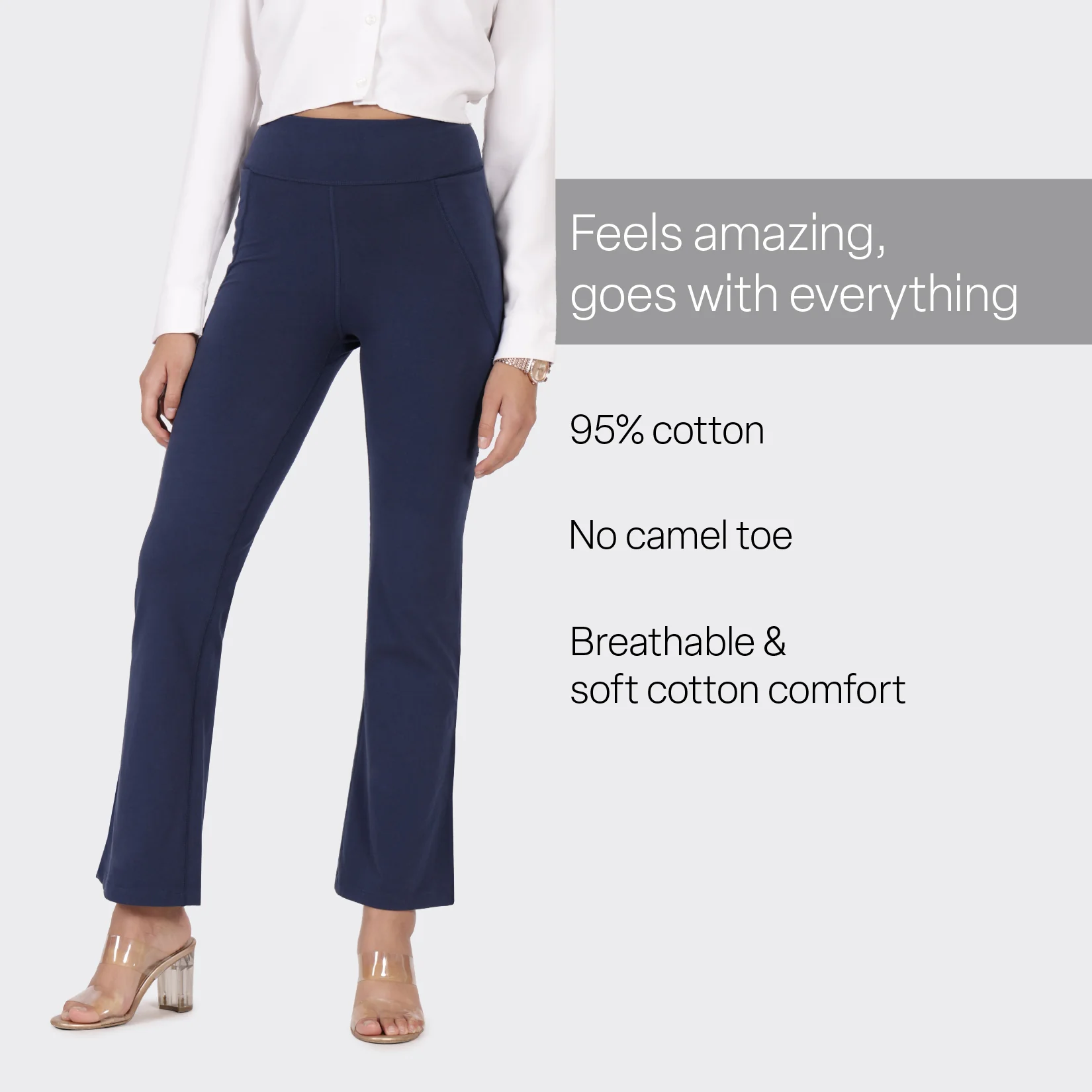 The Groove-In Cotton Flare Pants - Image 71