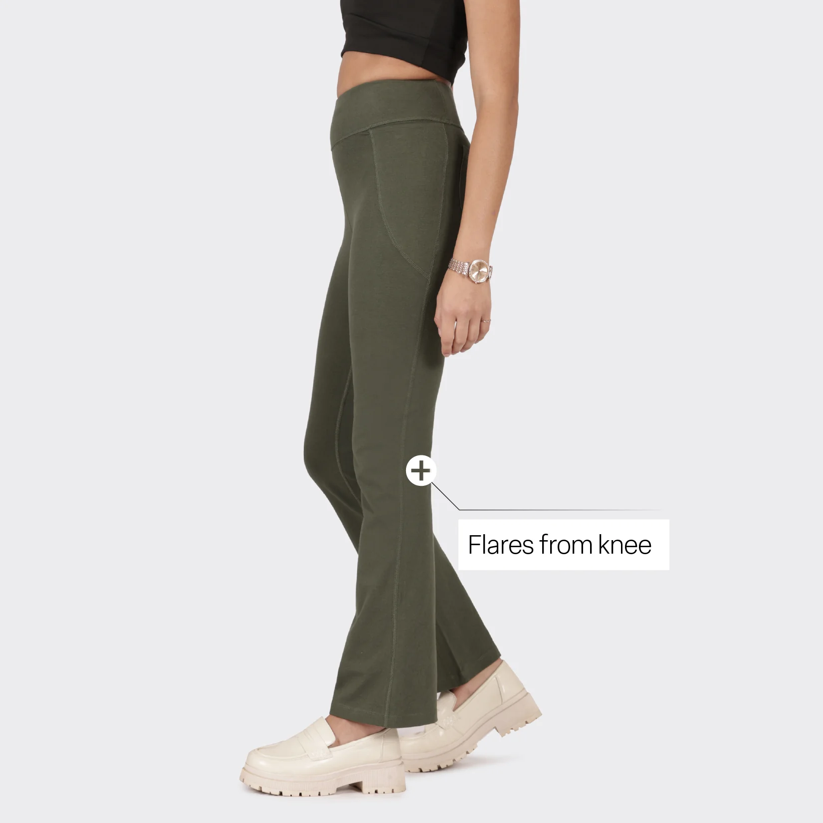 The Groove-In Cotton Flare Pants - Image 84