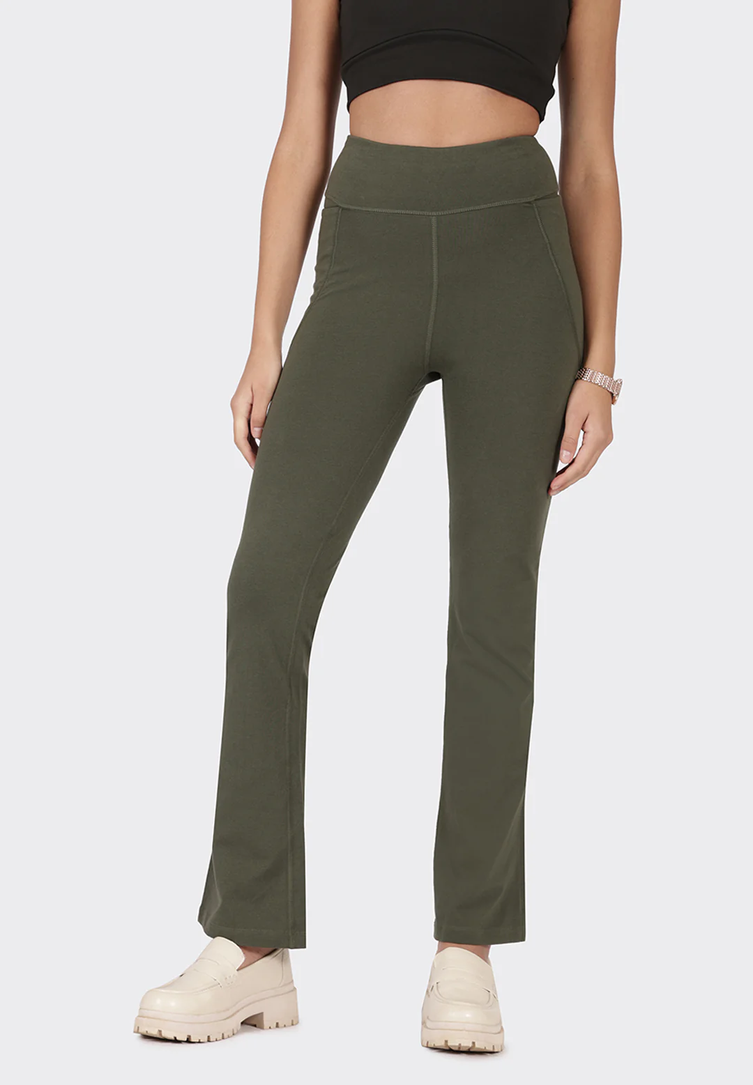 The Groove-In Cotton Flare Pants - Image 95