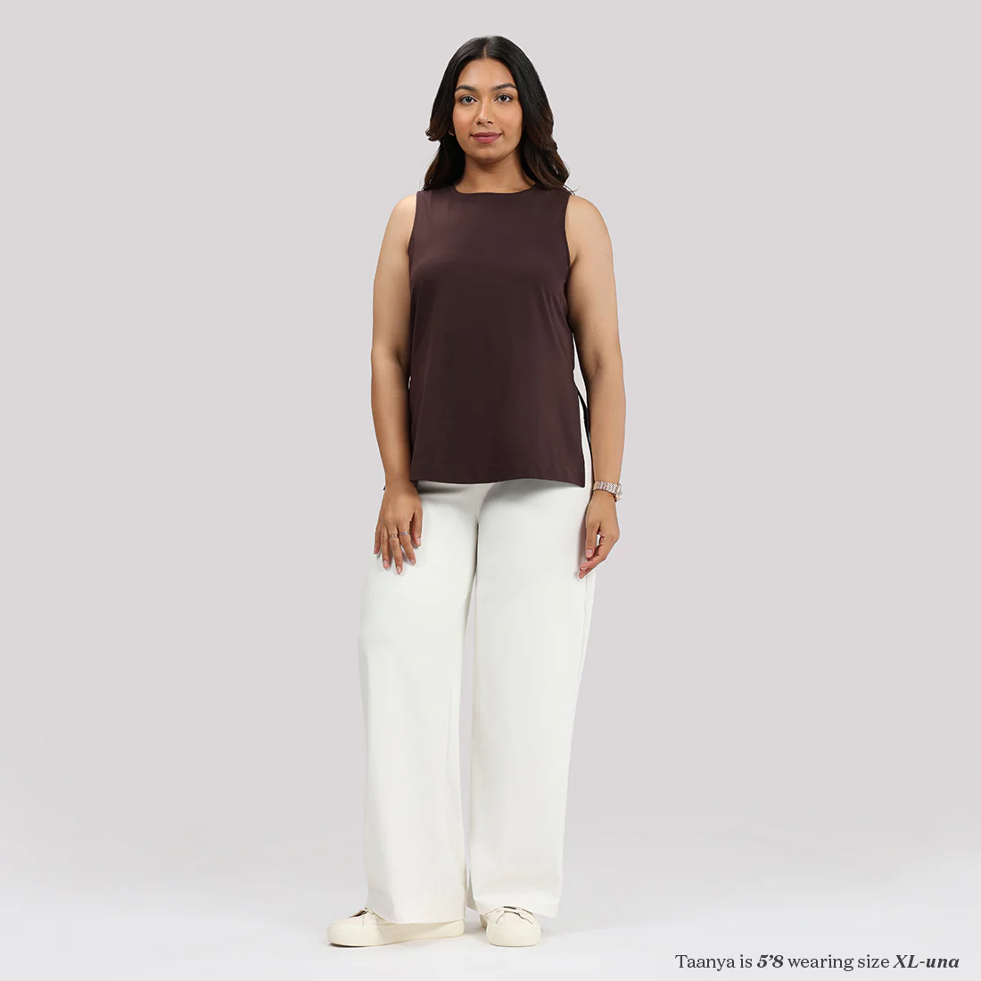 Last Tee Sleeveless Long Slit Top - Image 12
