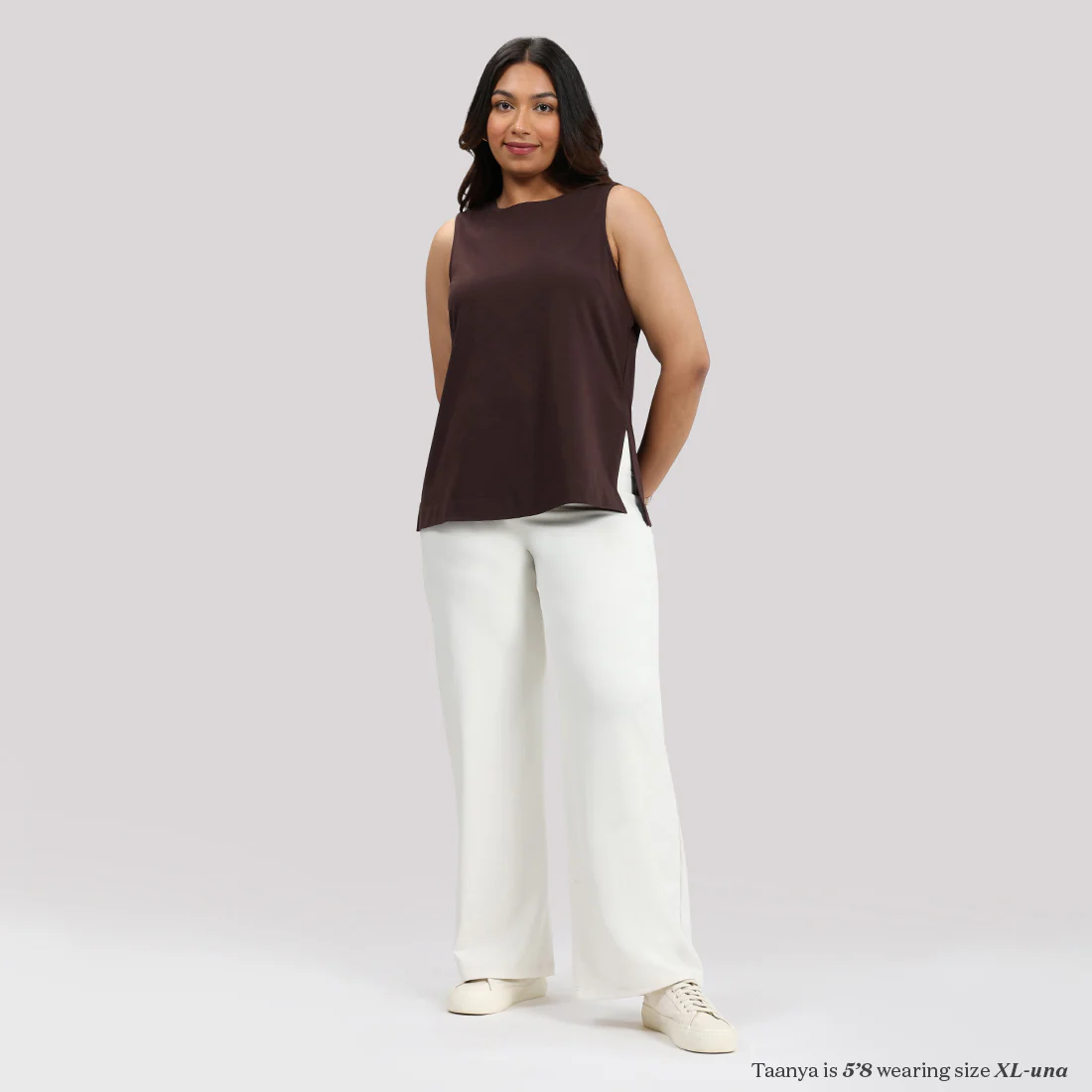 Last Tee Sleeveless Long Slit Top - Image 14