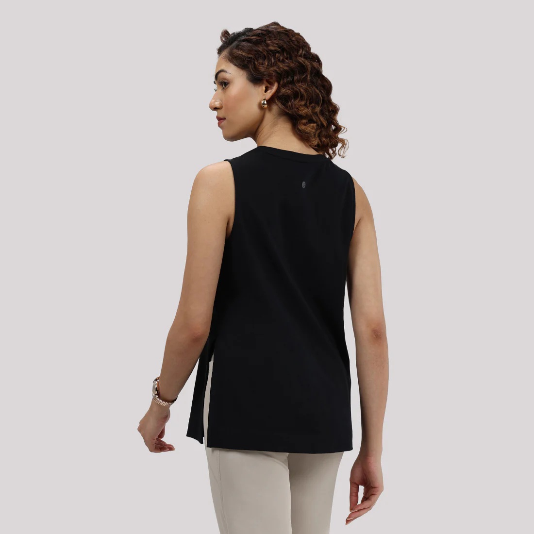 Last Tee Sleeveless Long Slit Top - Image 20