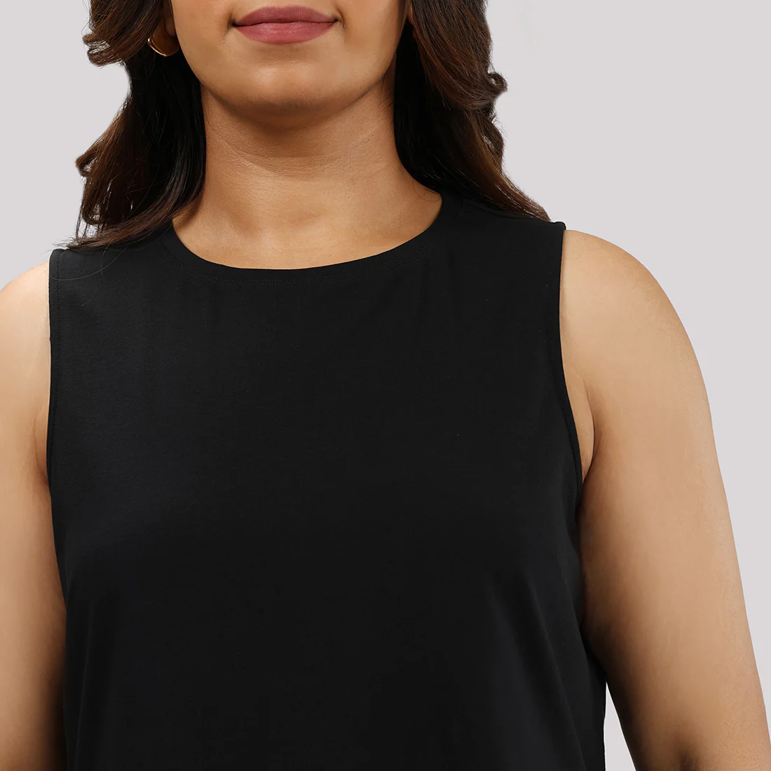 Last Tee Sleeveless Long Slit Top - Image 32
