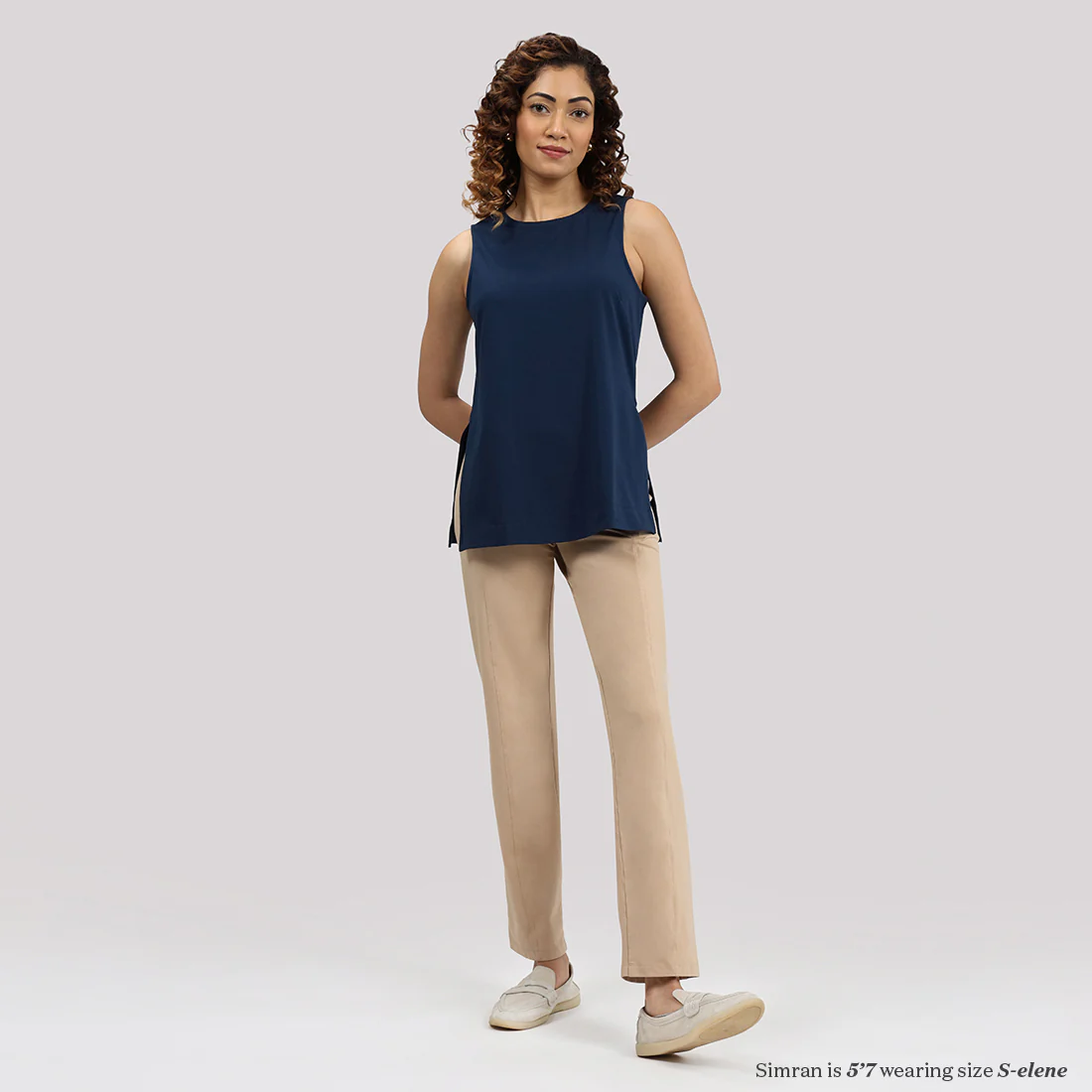 Last Tee Sleeveless Long Slit Top - Image 33
