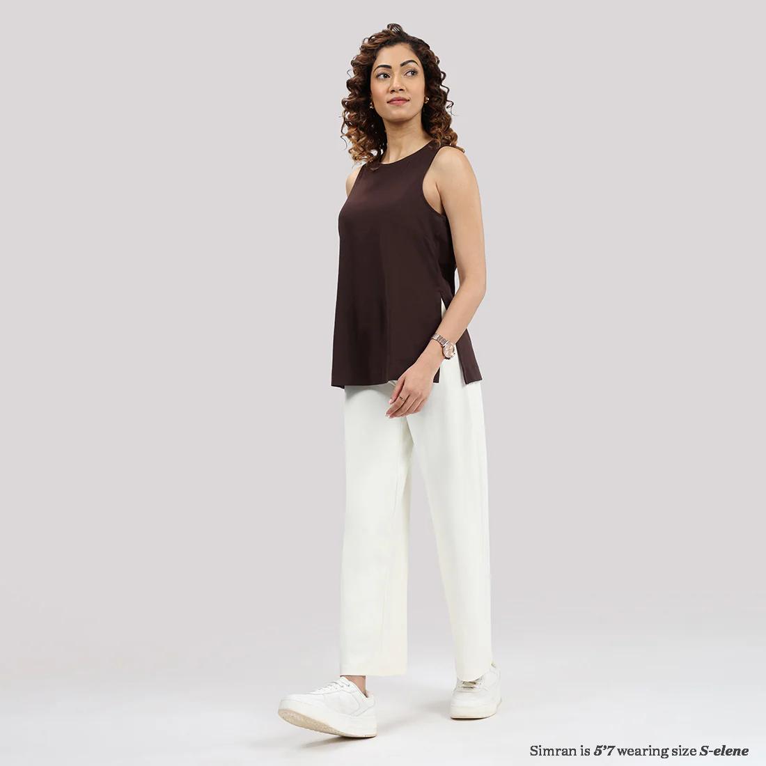 Last Tee Sleeveless Long Slit Top - Image 5