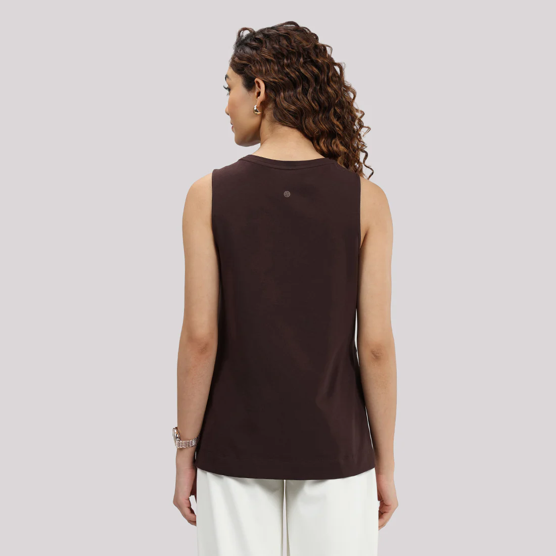 Last Tee Sleeveless Long Slit Top - Image 7