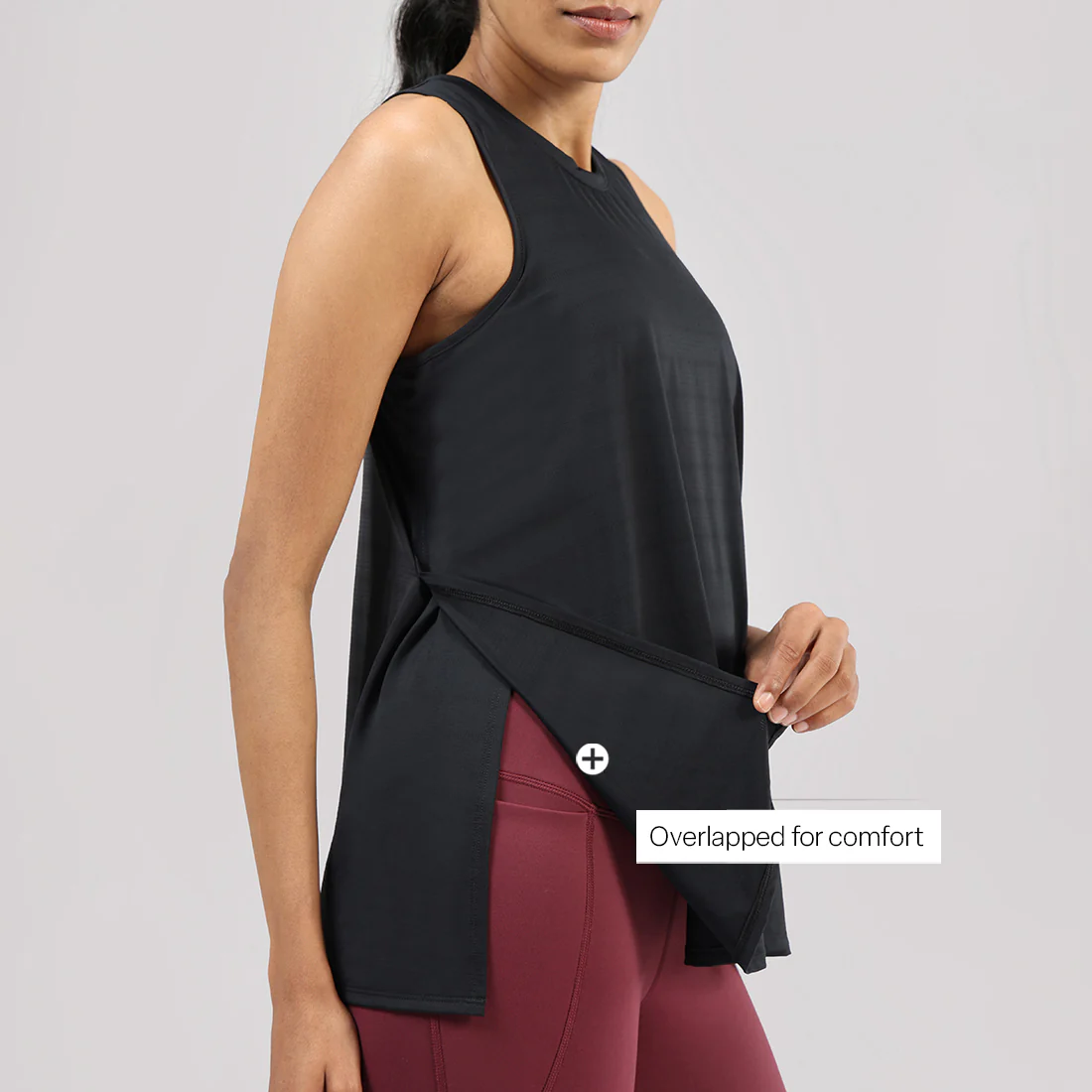 Most Breathable - Overlapped Mesh Tank - Image 16