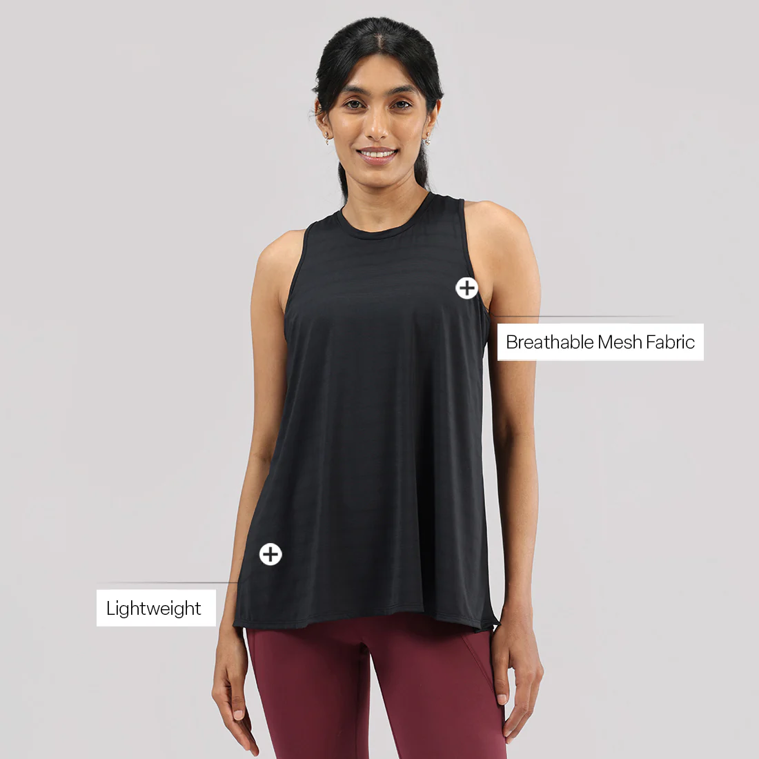 Most Breathable - Overlapped Mesh Tank - Image 17
