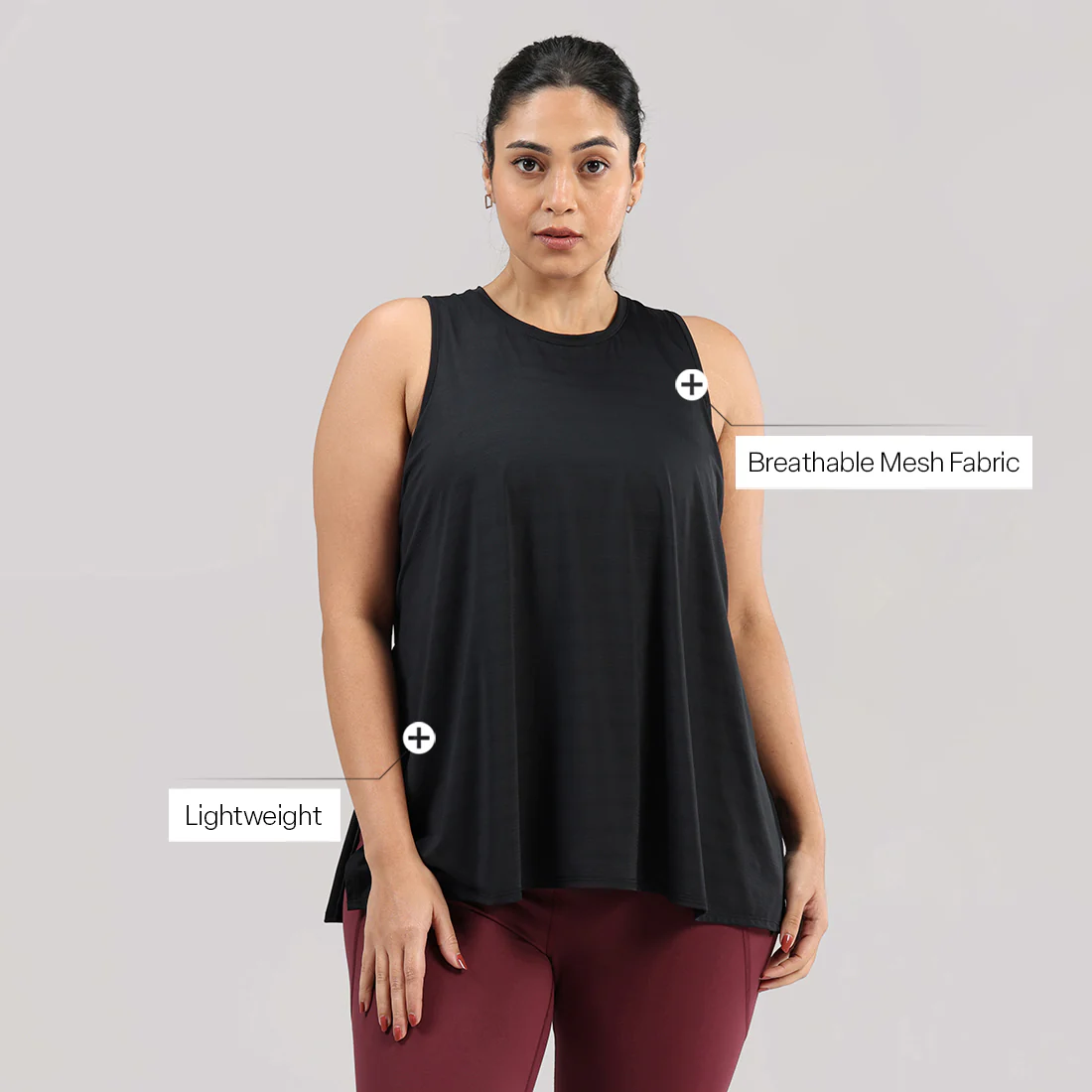 Most Breathable - Overlapped Mesh Tank - Image 25