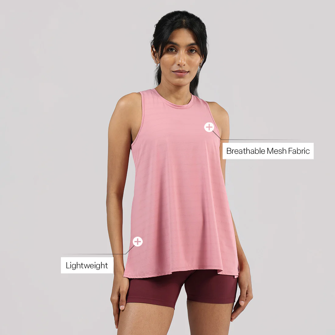 Most Breathable - Overlapped Mesh Tank - Image 32
