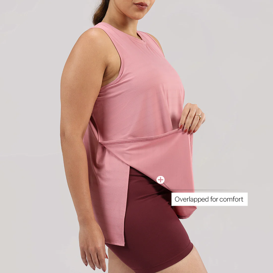 Most Breathable - Overlapped Mesh Tank - Image 35