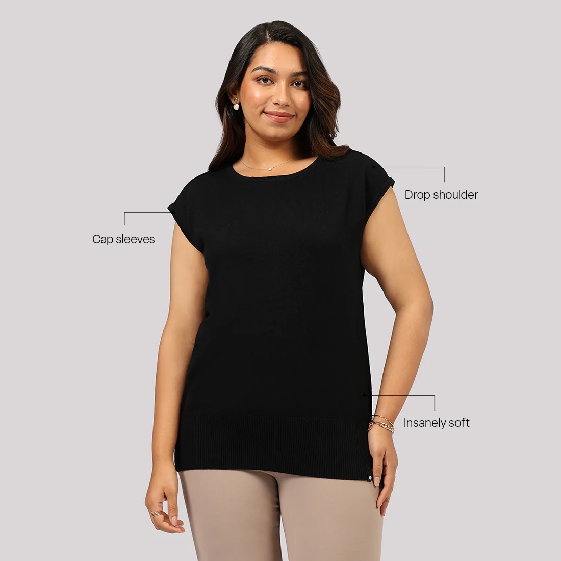 Move All Day Cap Sleeves Top - Image 17