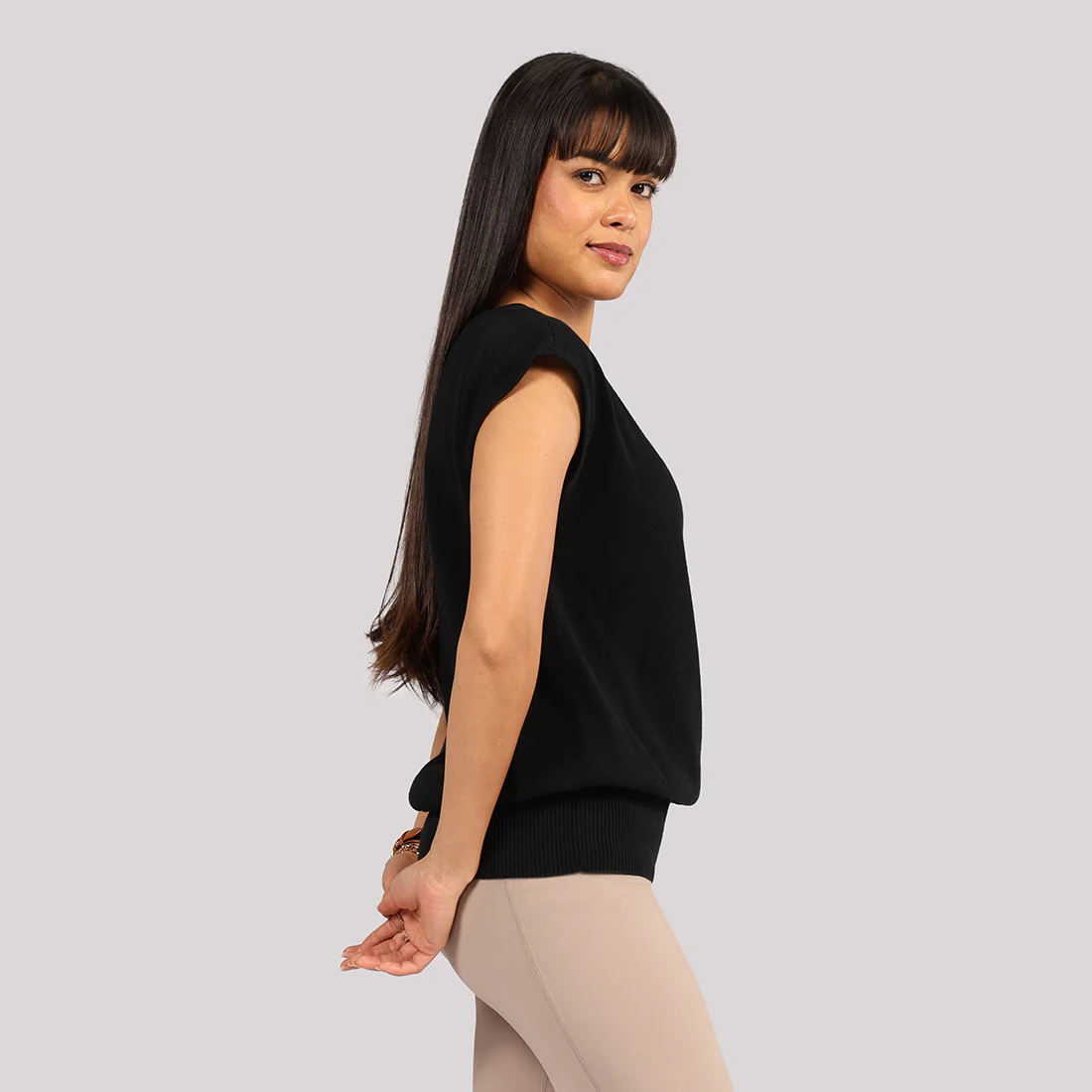 Move All Day Cap Sleeves Top - Image 24