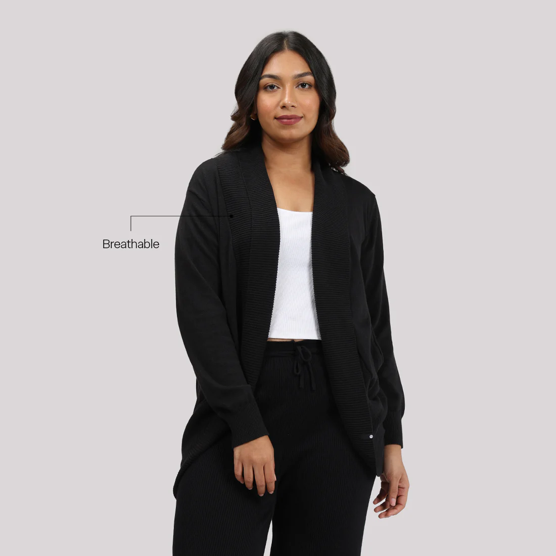 Move All Day Collared Shrug - Image 13