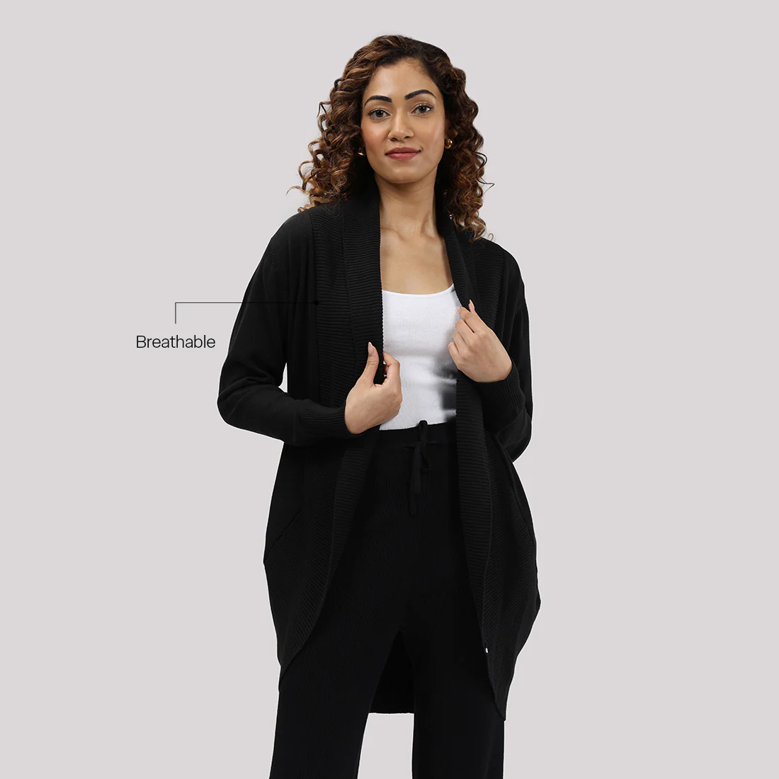 Move All Day Collared Shrug - Image 6