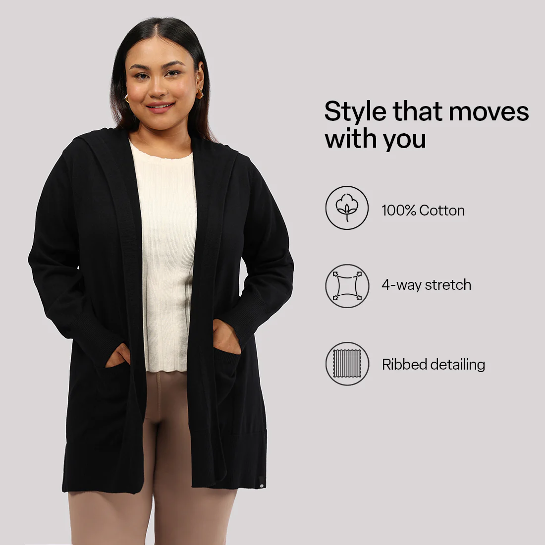 Move All Day Hooded Shrug - Image 16