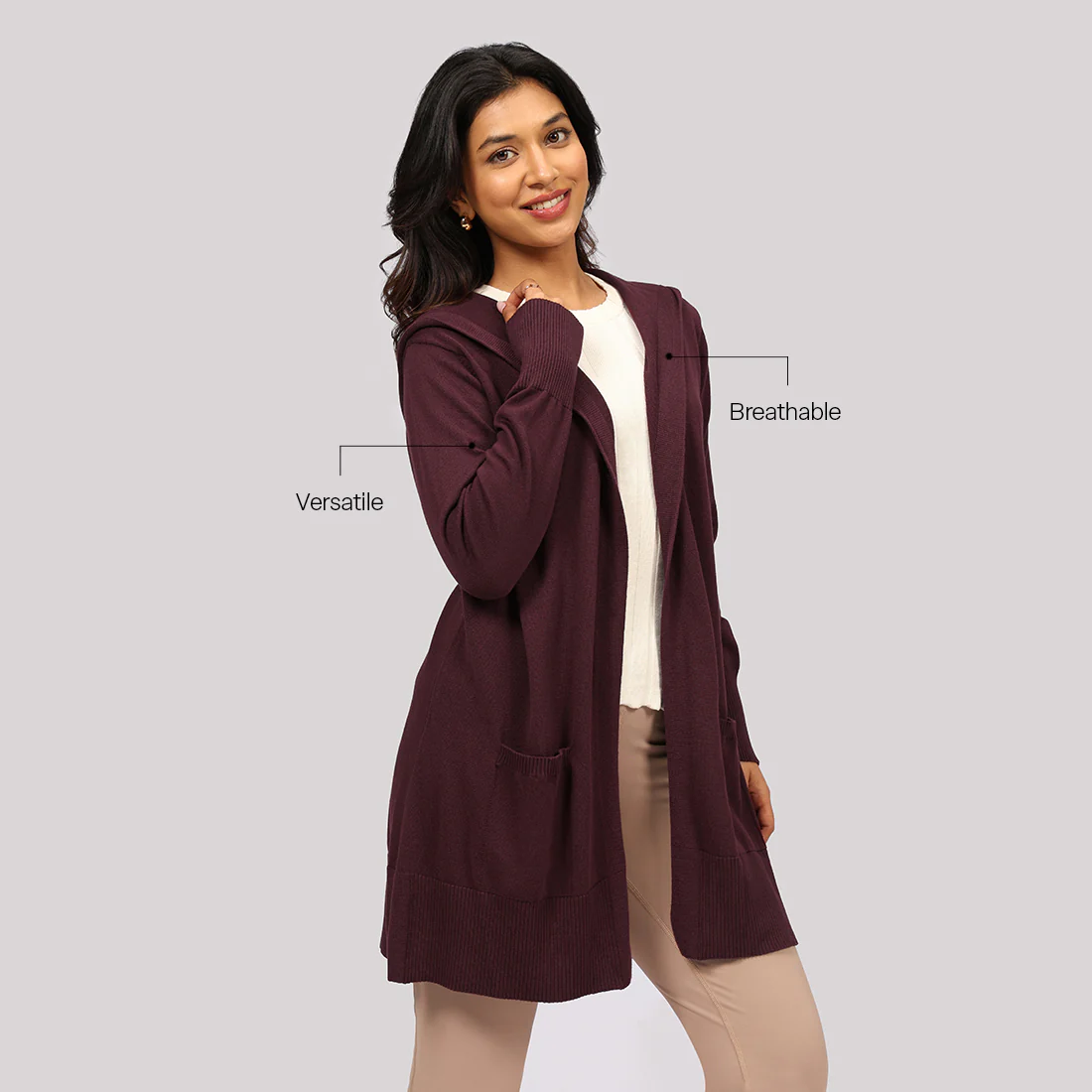 Move All Day Hooded Shrug - Image 23