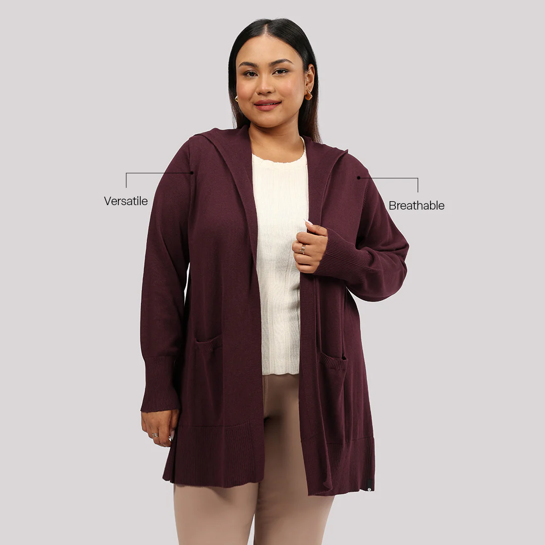 Move All Day Hooded Shrug - Image 33