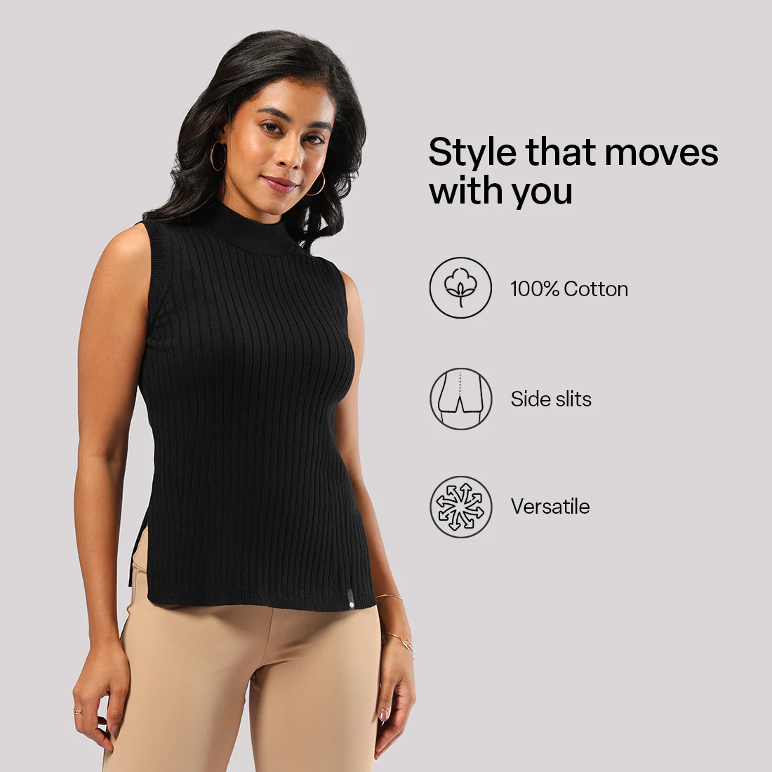 Move All Day Sleeveless Top - Image 24