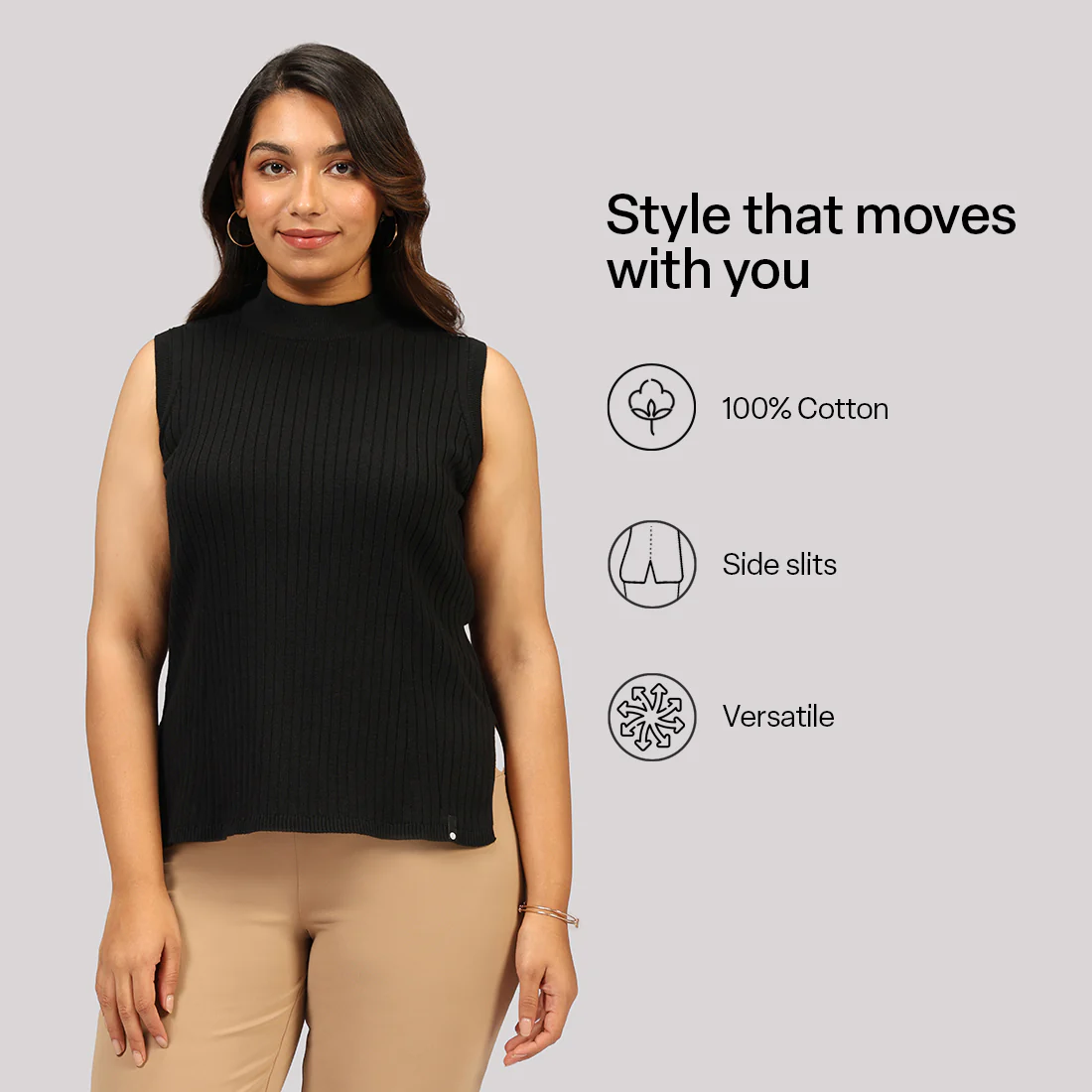 Move All Day Sleeveless Top - Image 31