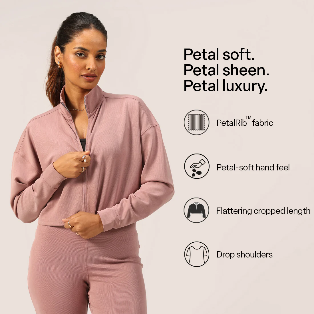 PetalRib™ Crop Jacket - Image 32