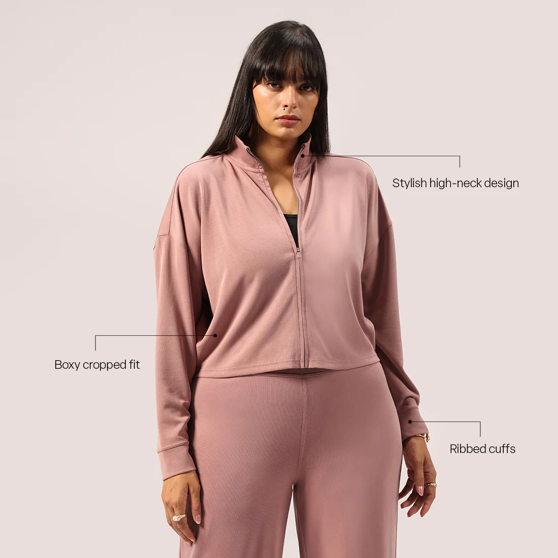 PetalRib™ Crop Jacket - Image 42