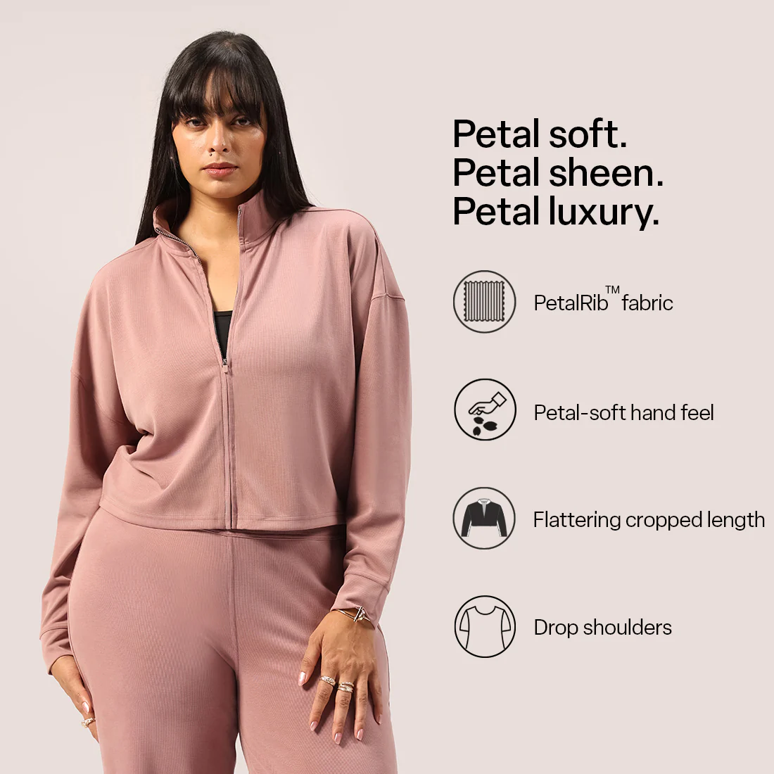 PetalRib™ Crop Jacket - Image 43