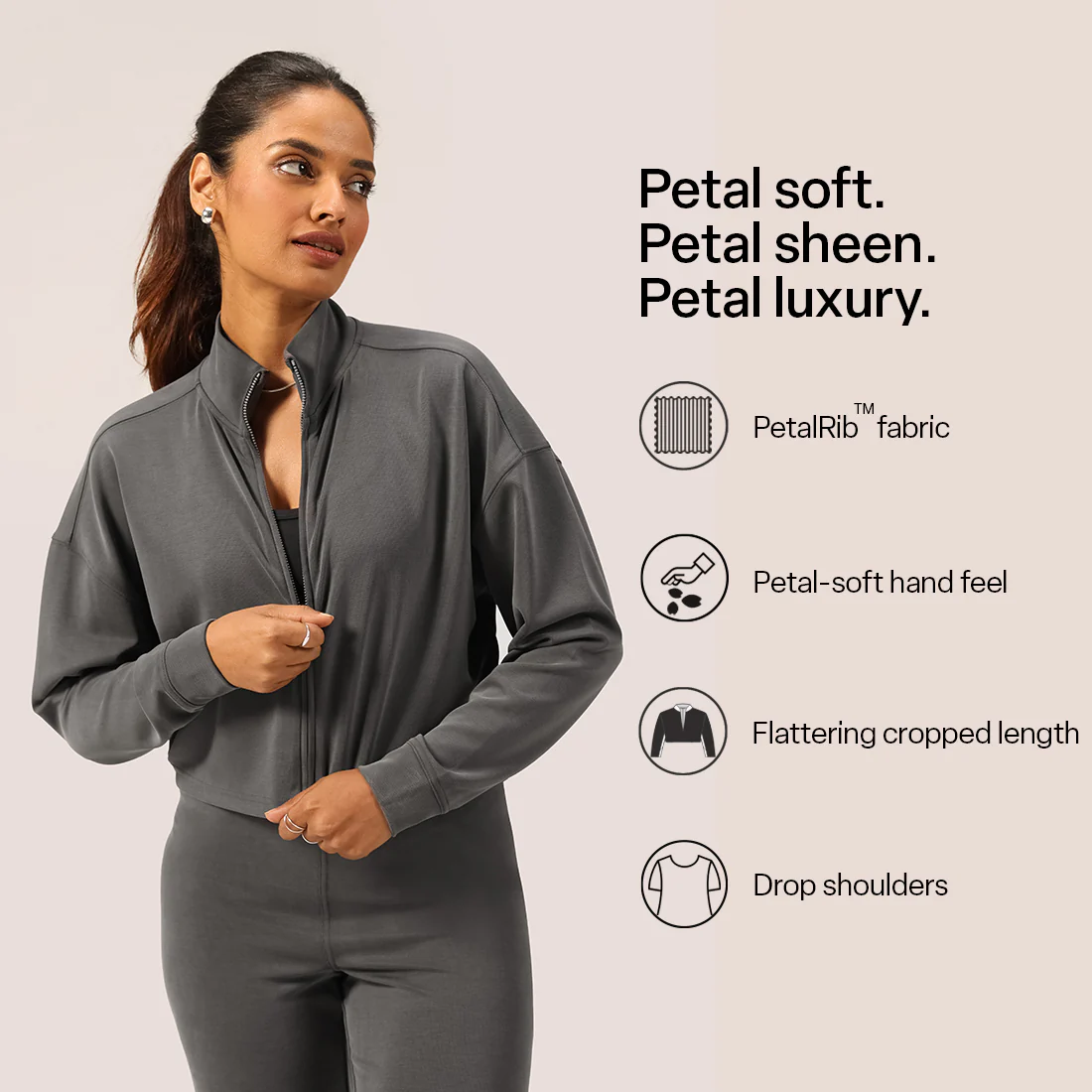 PetalRib™ Crop Jacket - Image 58