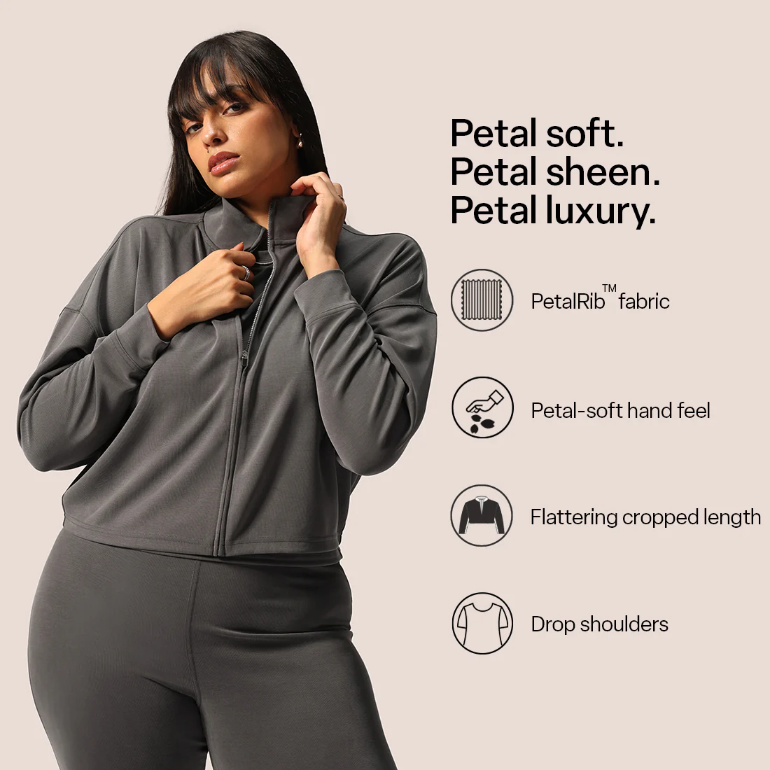 PetalRib™ Crop Jacket - Image 67