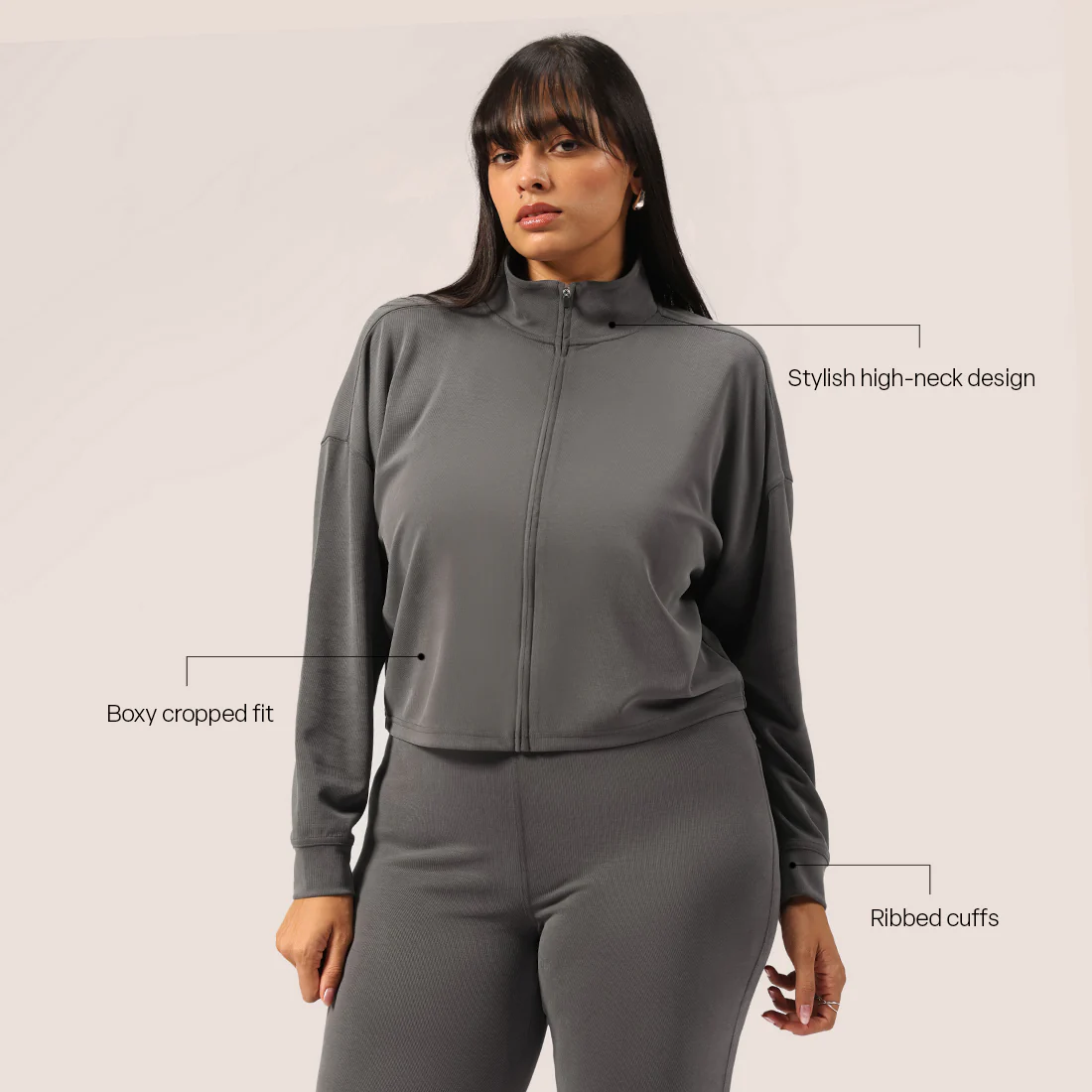 PetalRib™ Crop Jacket - Image 69