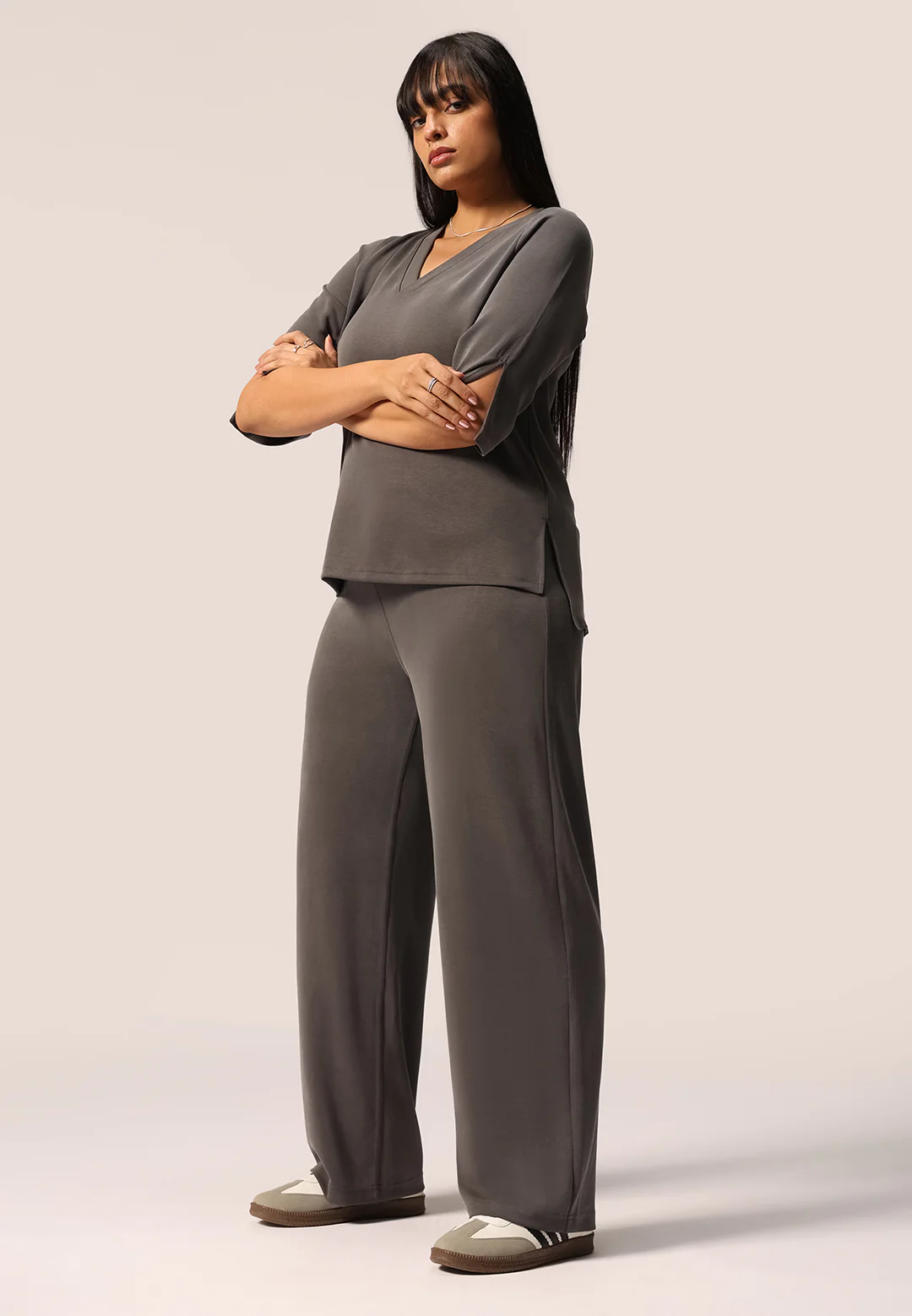 PetalRib™ Wide Leg Pants - Image 73