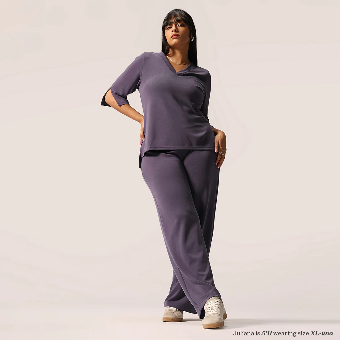 PetalRib™ Slit Sleeve Top - Image 11