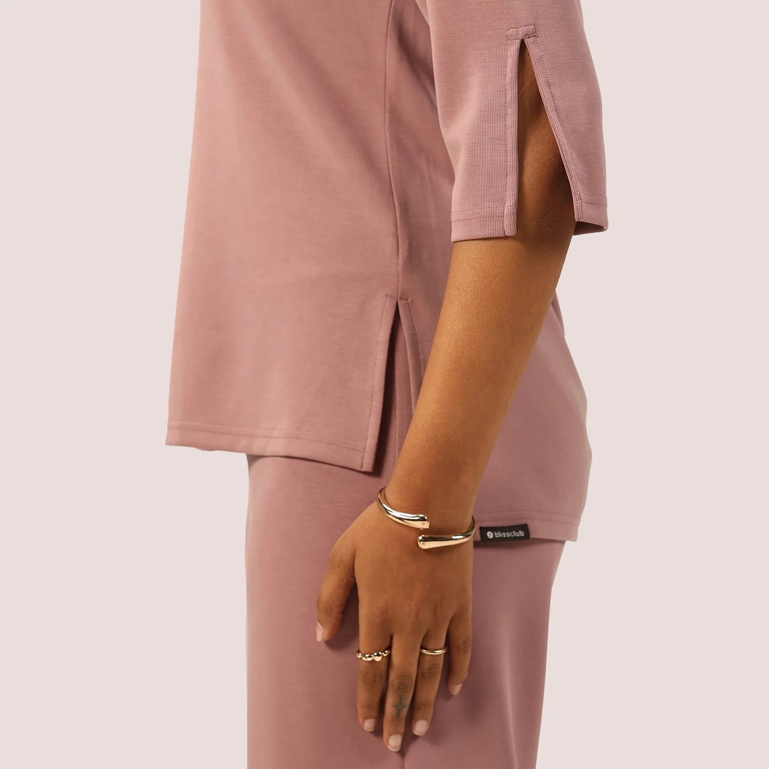 PetalRib™ Slit Sleeve Top - Image 26