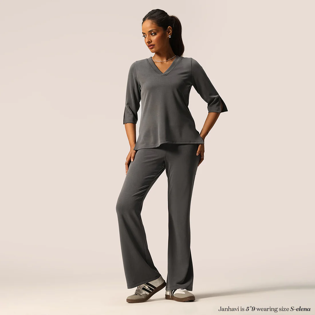 PetalRib™ Slit Sleeve Top - Image 41