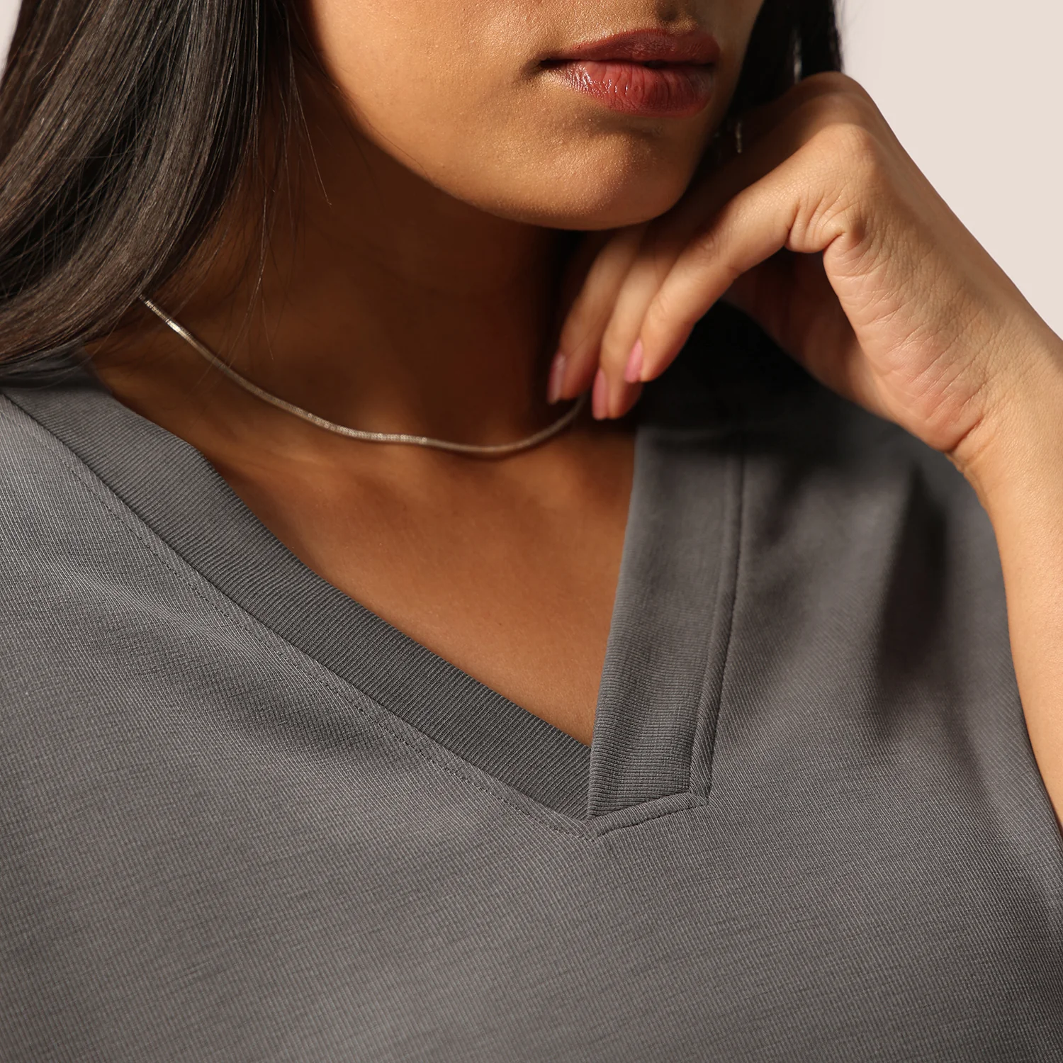 PetalRib™ Slit Sleeve Top - Image 59