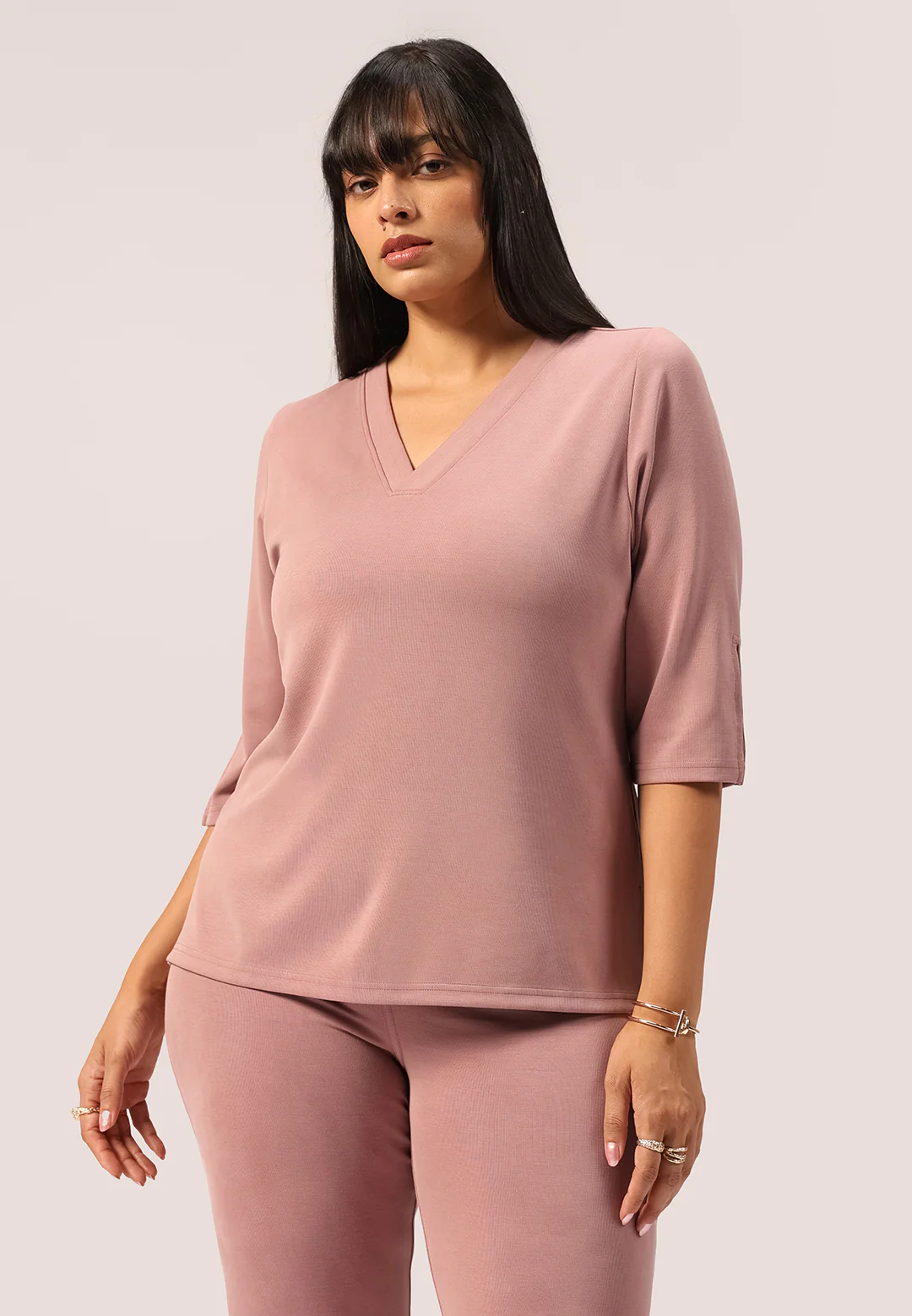 PetalRib™ Slit Sleeve Top - Image 61