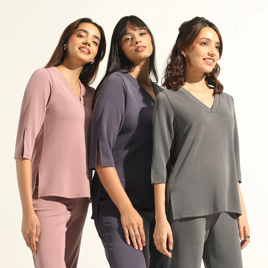 PetalRib™ Slit Sleeve Top - Image 63