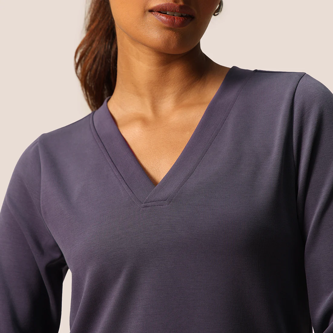 PetalRib™ Slit Sleeve Top - Image 9