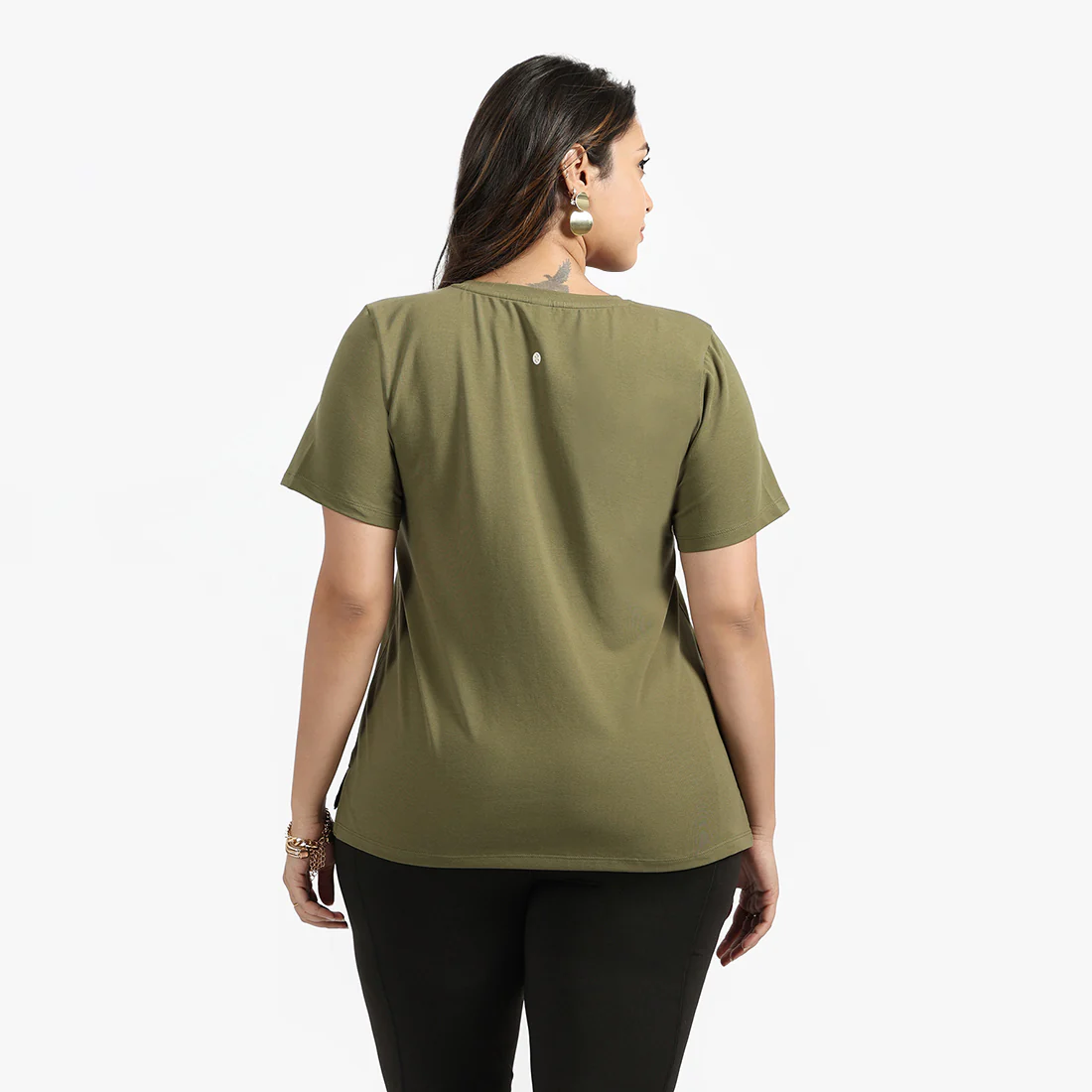 Last Tee - V Neck Half Sleeves - Image 105
