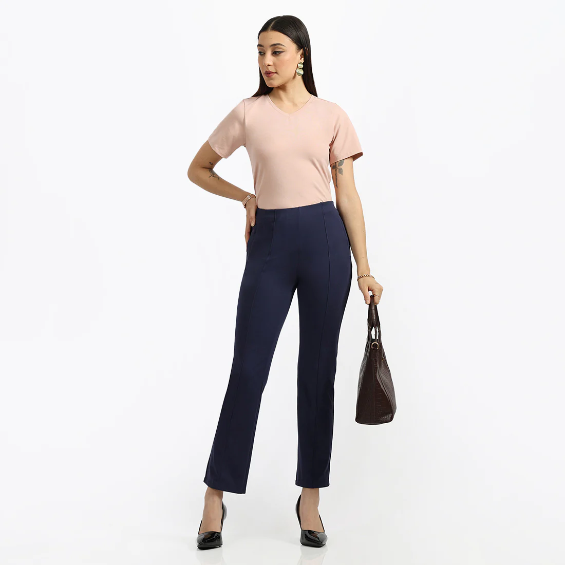 Last Tee - V Neck Half Sleeves - Image 110
