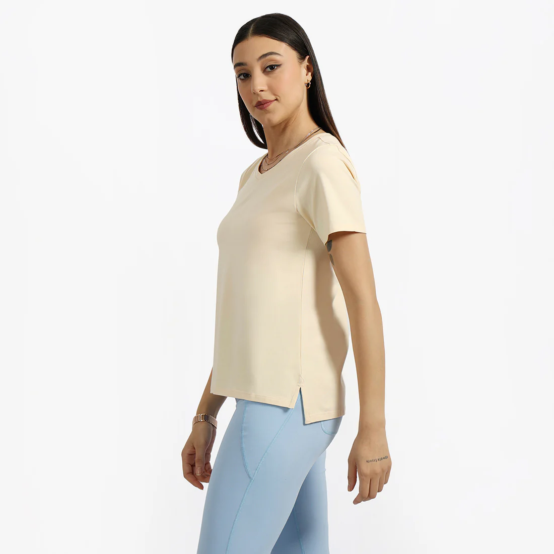 Last Tee - V Neck Half Sleeves - Image 115