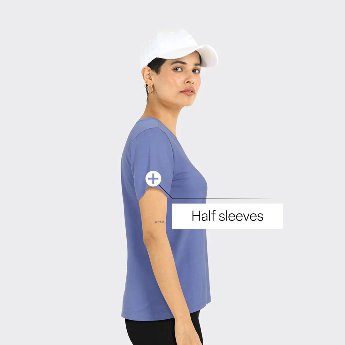 Last Tee - V Neck Half Sleeves - Image 16