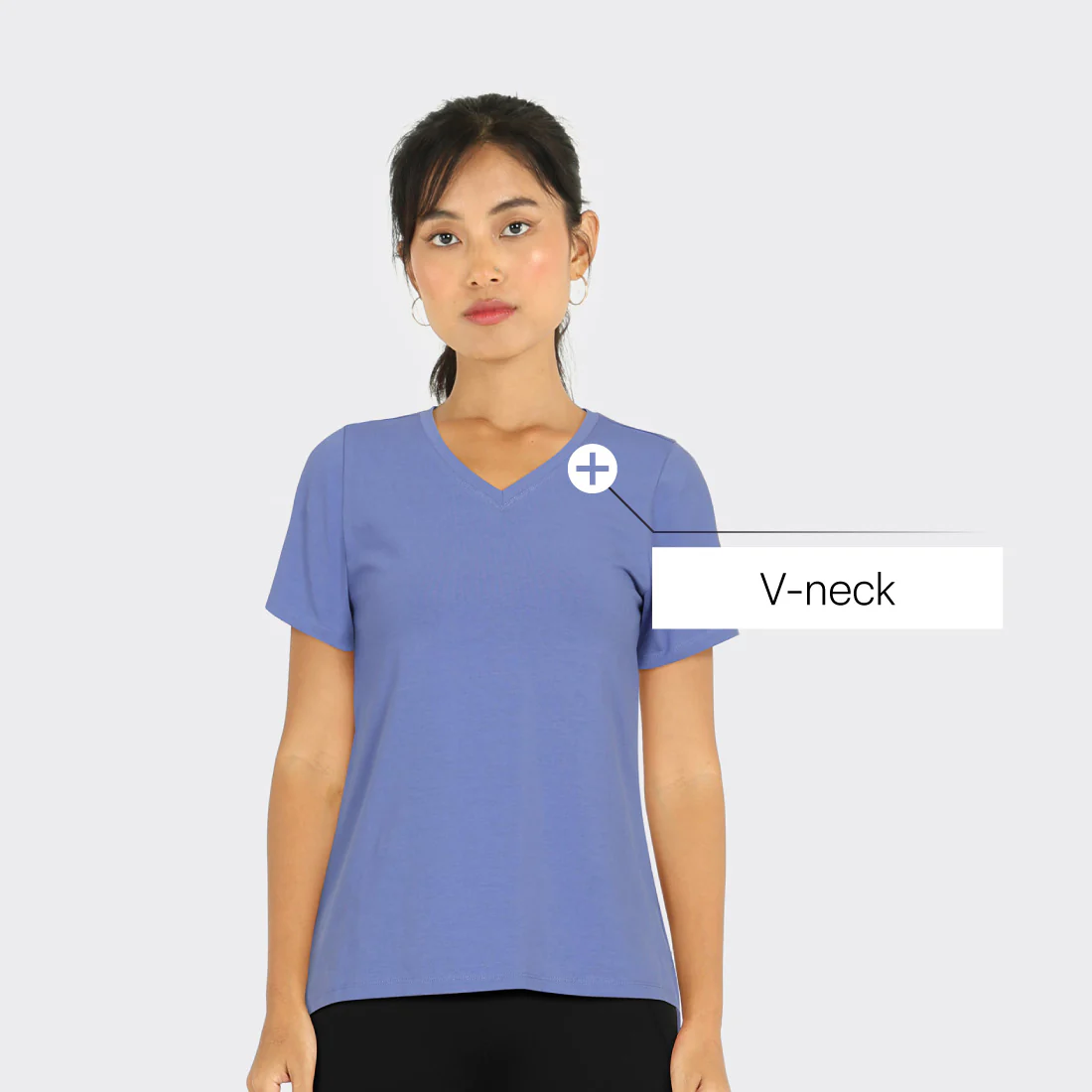 Last Tee - V Neck Half Sleeves - Image 22