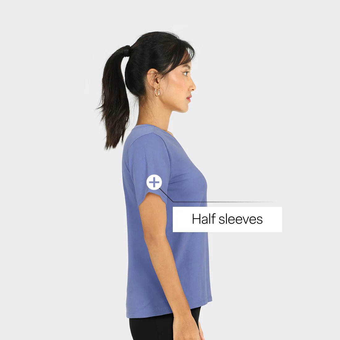 Last Tee - V Neck Half Sleeves - Image 24