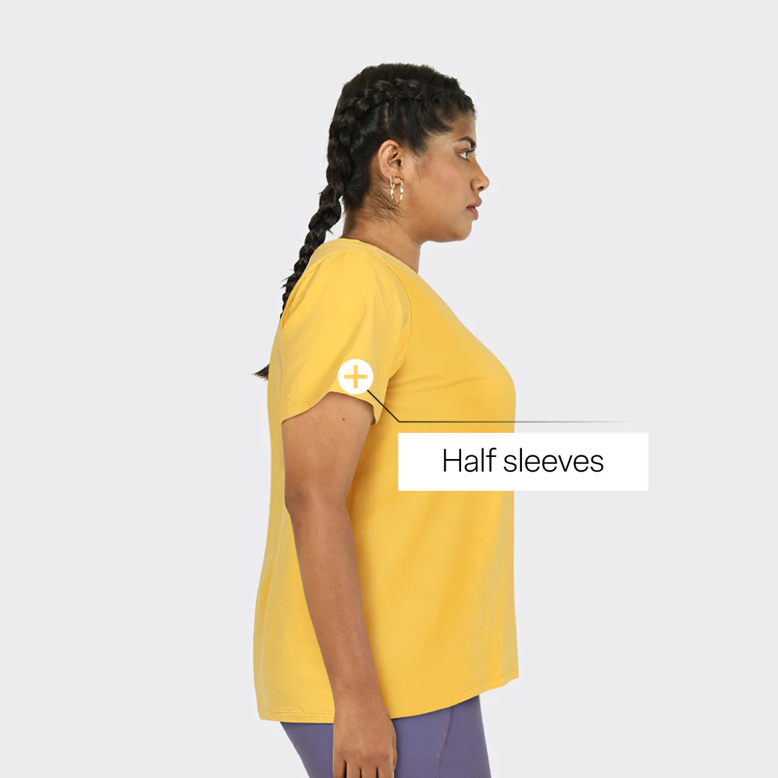 Last Tee - V Neck Half Sleeves - Image 35