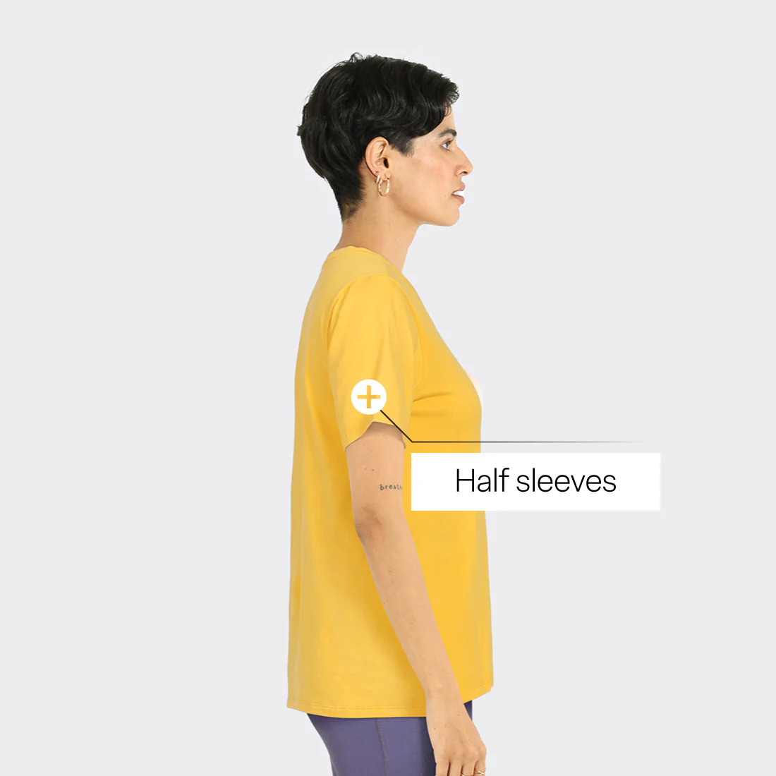 Last Tee - V Neck Half Sleeves - Image 37