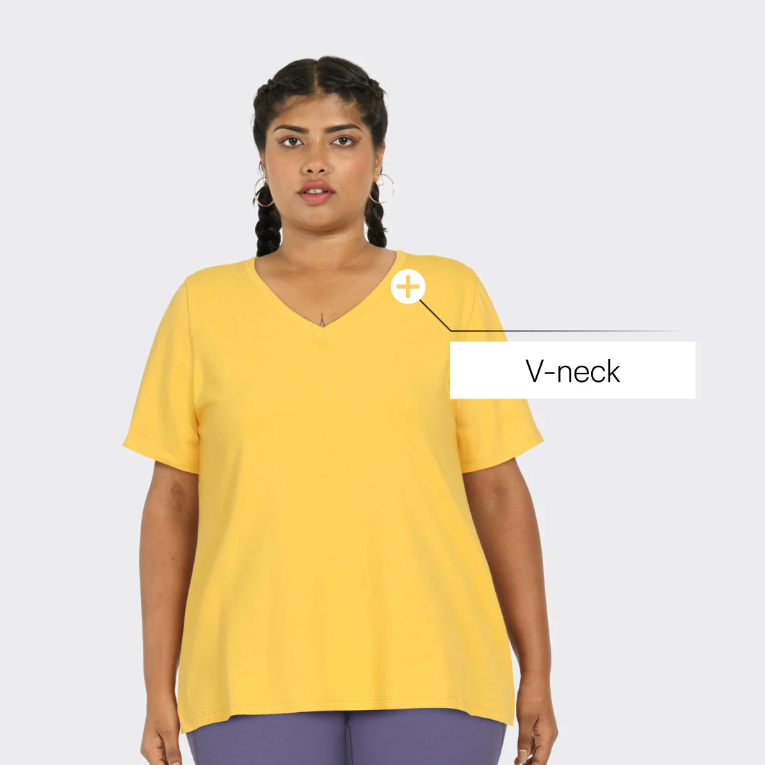 Last Tee - V Neck Half Sleeves - Image 40