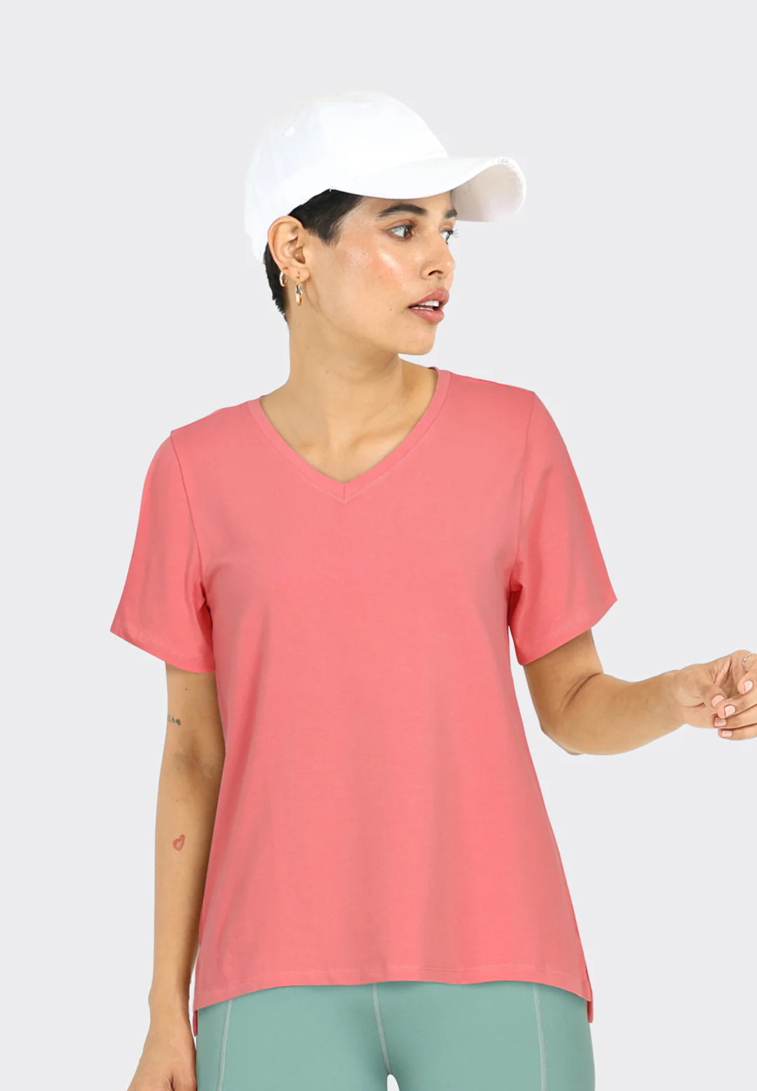 Last Tee - V Neck Half Sleeves - Image 46