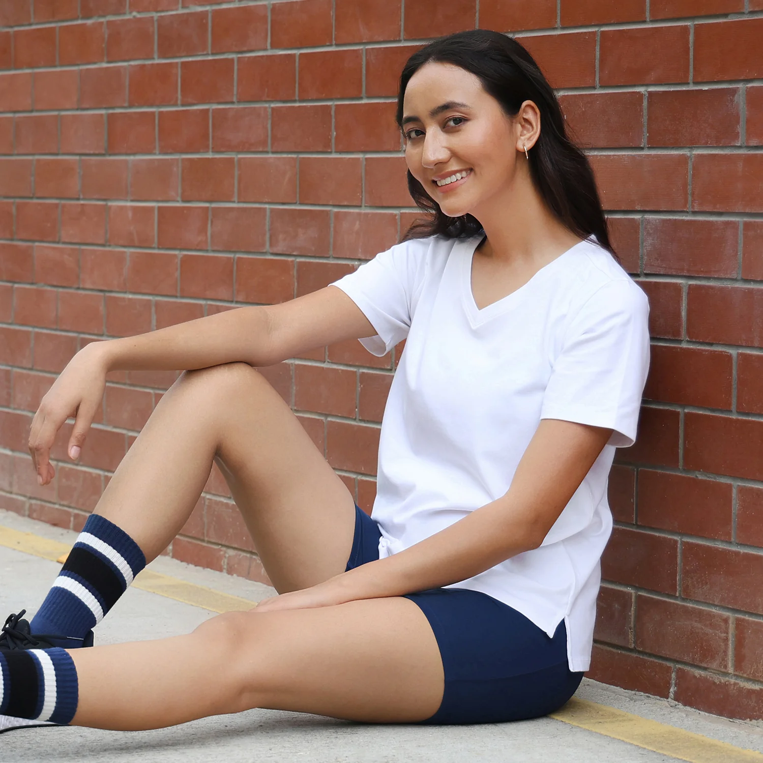 Last Tee - V Neck Half Sleeves - Image 49