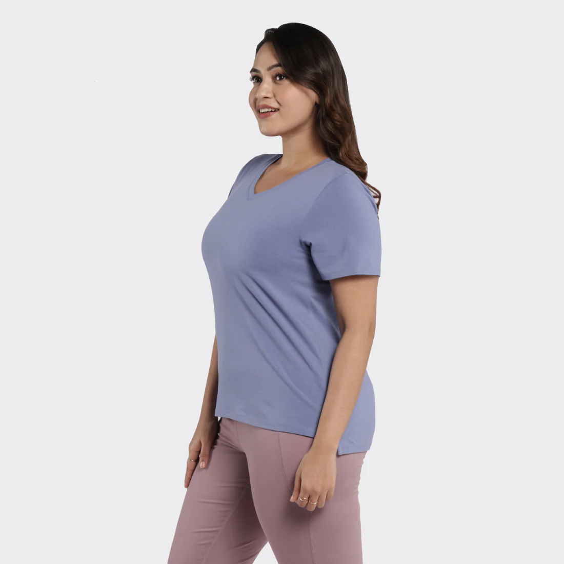 Last Tee - V Neck Half Sleeves - Image 56